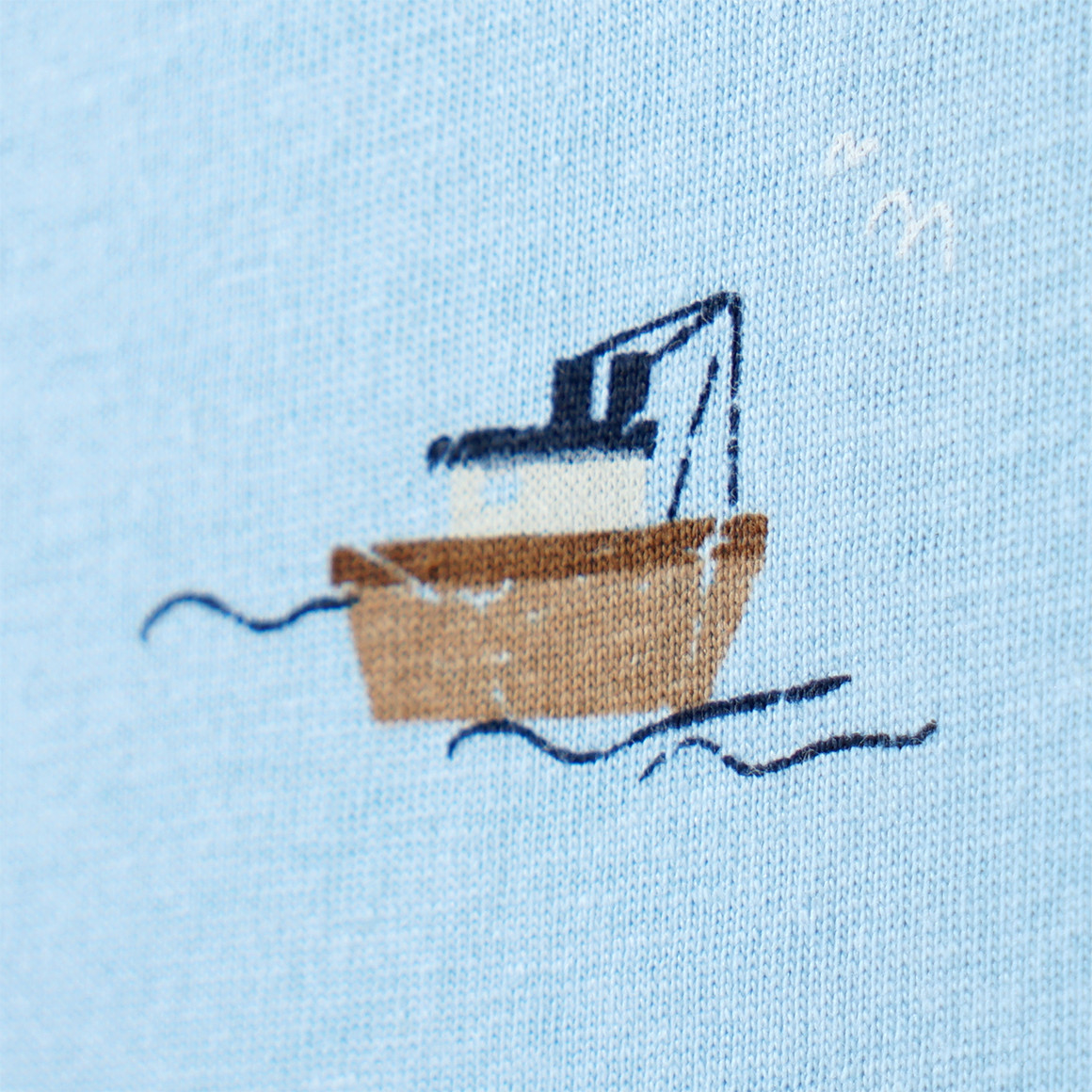 Topolino Jungen T-Shirt mit Allover-Print hellblau