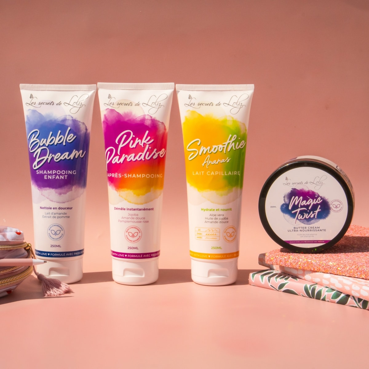 Les Secrets de Loly Pink Paradise Après-Shampooing Démêlant Instantané