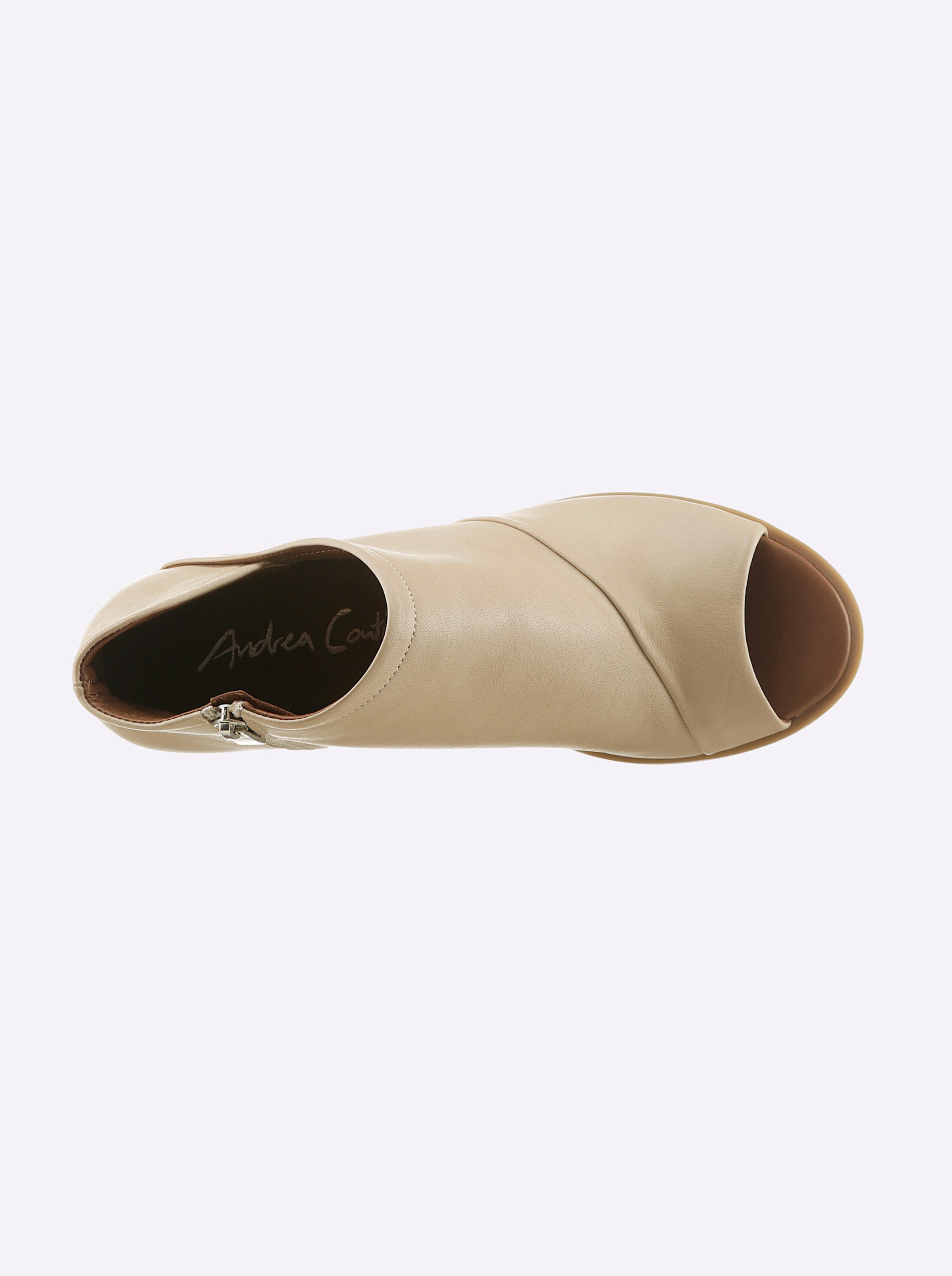 Andrea Conti Sandalette in creme