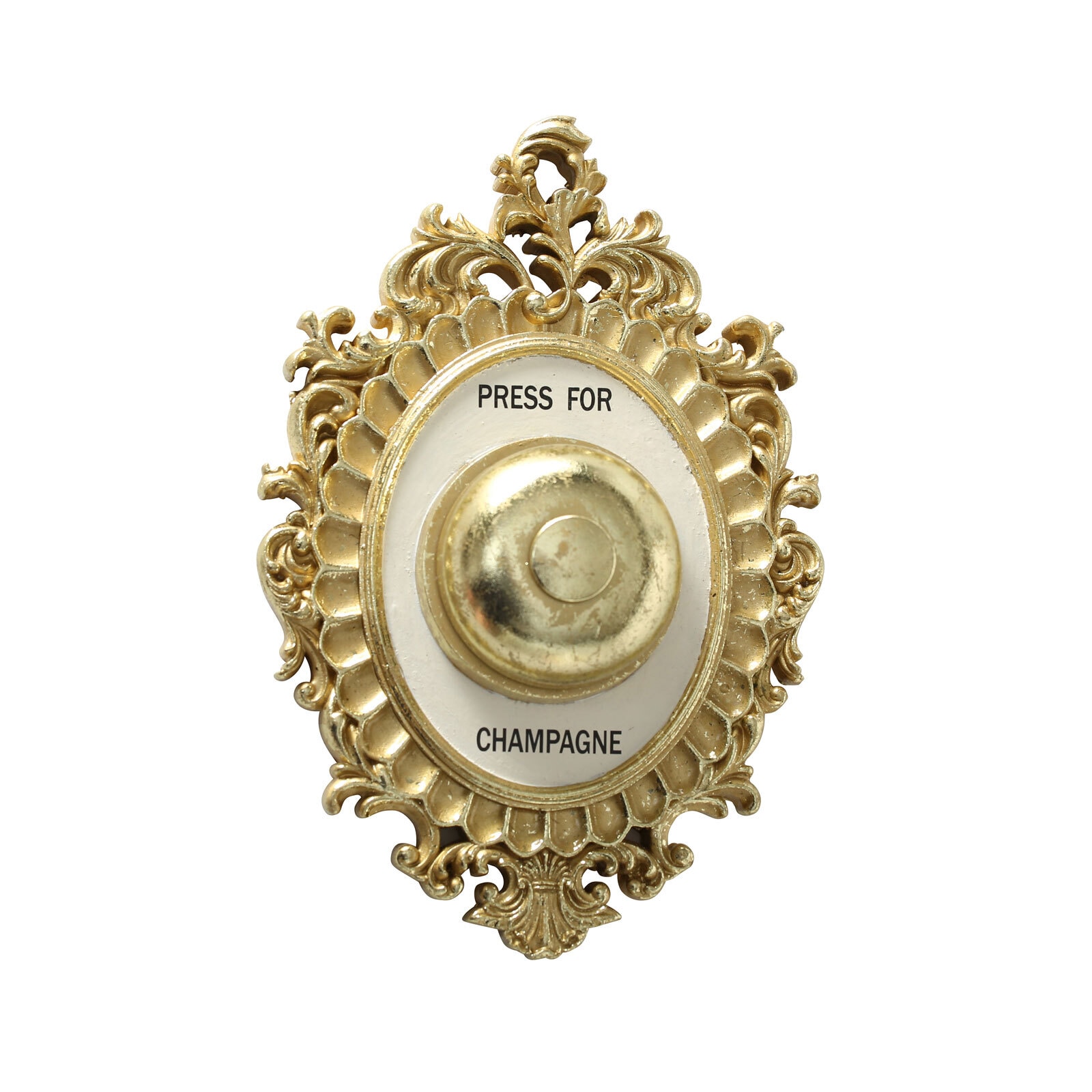 Wandobjekt Klingel PRESS FOR CHAMPAGNER