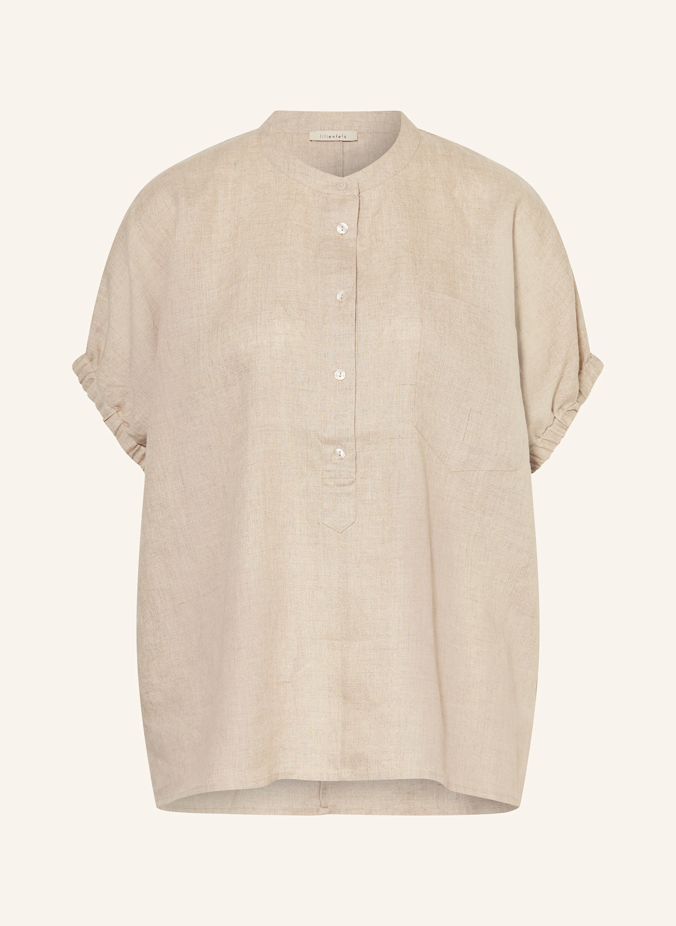 lilienfels Oversized-Bluse aus Leinen