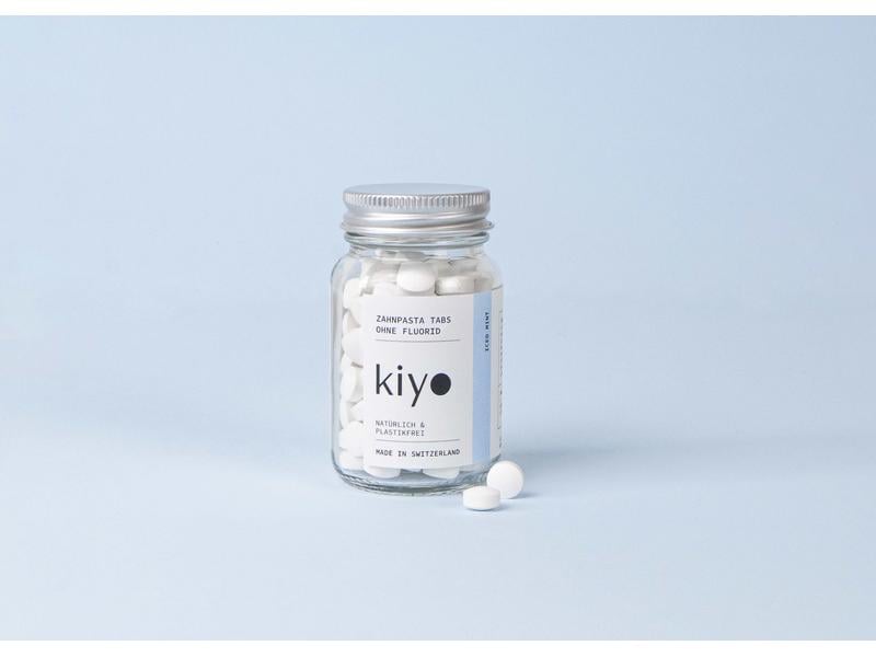 Kiyo Natural Zahnreinigungs-Tabletten ohne Fluorid 124 Stüc Natürliche Zahnputztabletten aus Die Höhle der Löwen