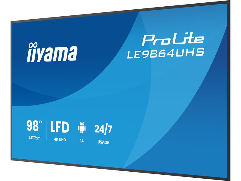 iiyama Public Display ProLite LE9864UHS-B1AG 98 
