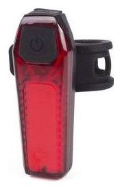 Feu arrière de vélo rouge - COB LED - 80 Lumens - USB Rechargeable