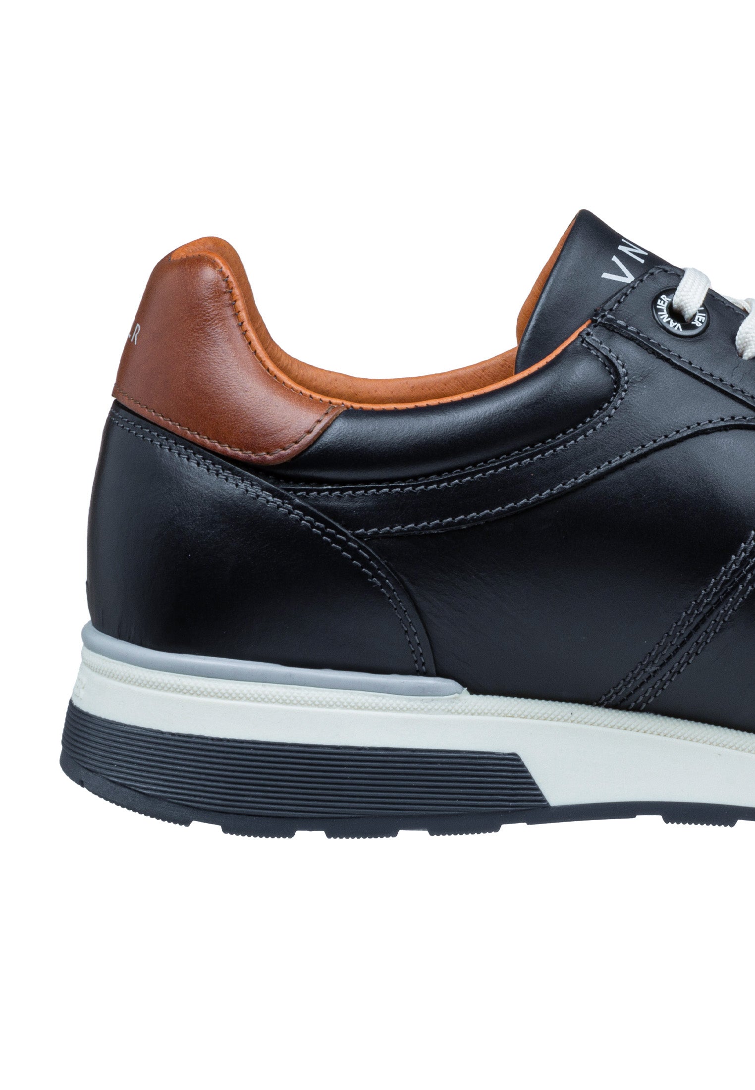 Donker Blauw gladleren Positano sneaker