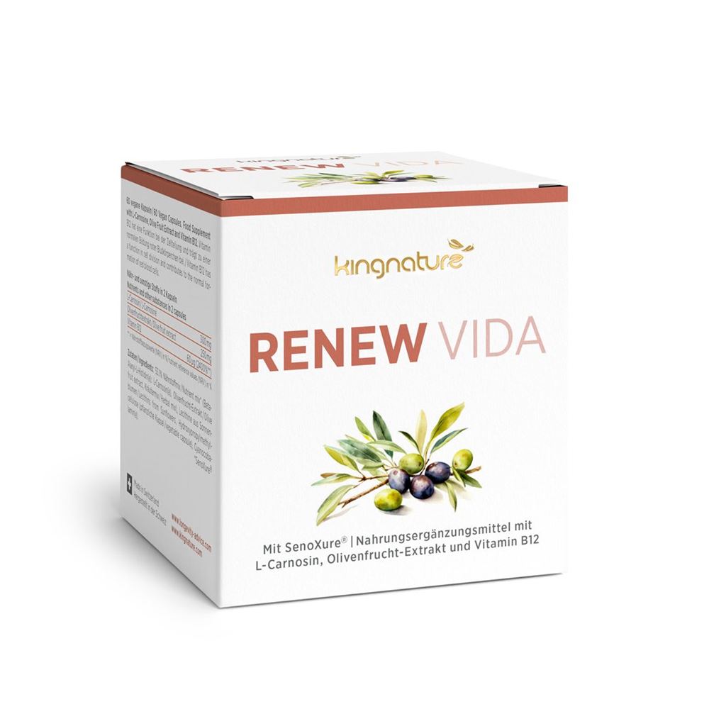 KINGNATURE Renew Vida<br>60 Stück, Dose, Kapsel