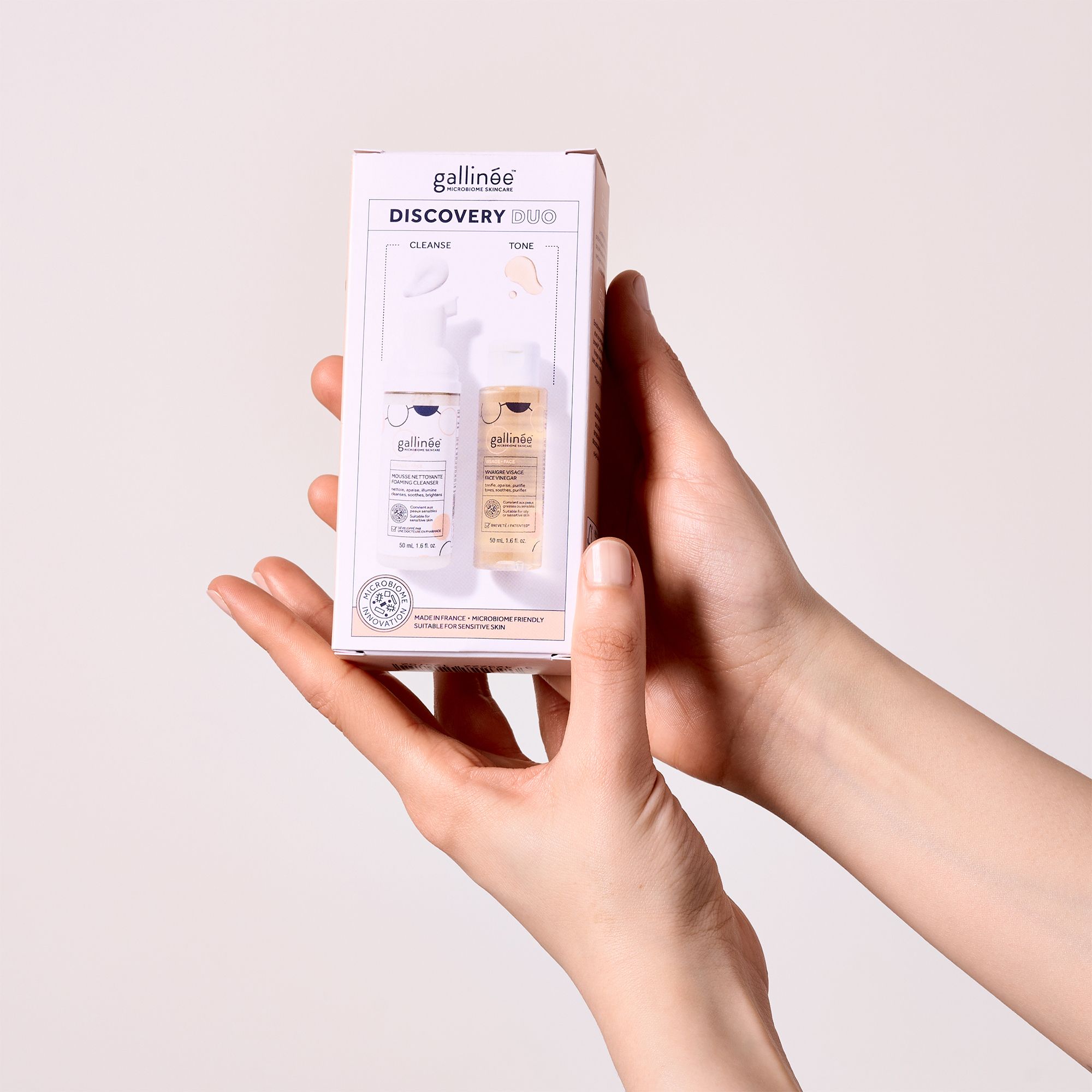 Gallinée Discovery Duo - Das ikonische Duo aus dem Foaming Cleanser und dem Face Vinegar zur sanften Reinigung