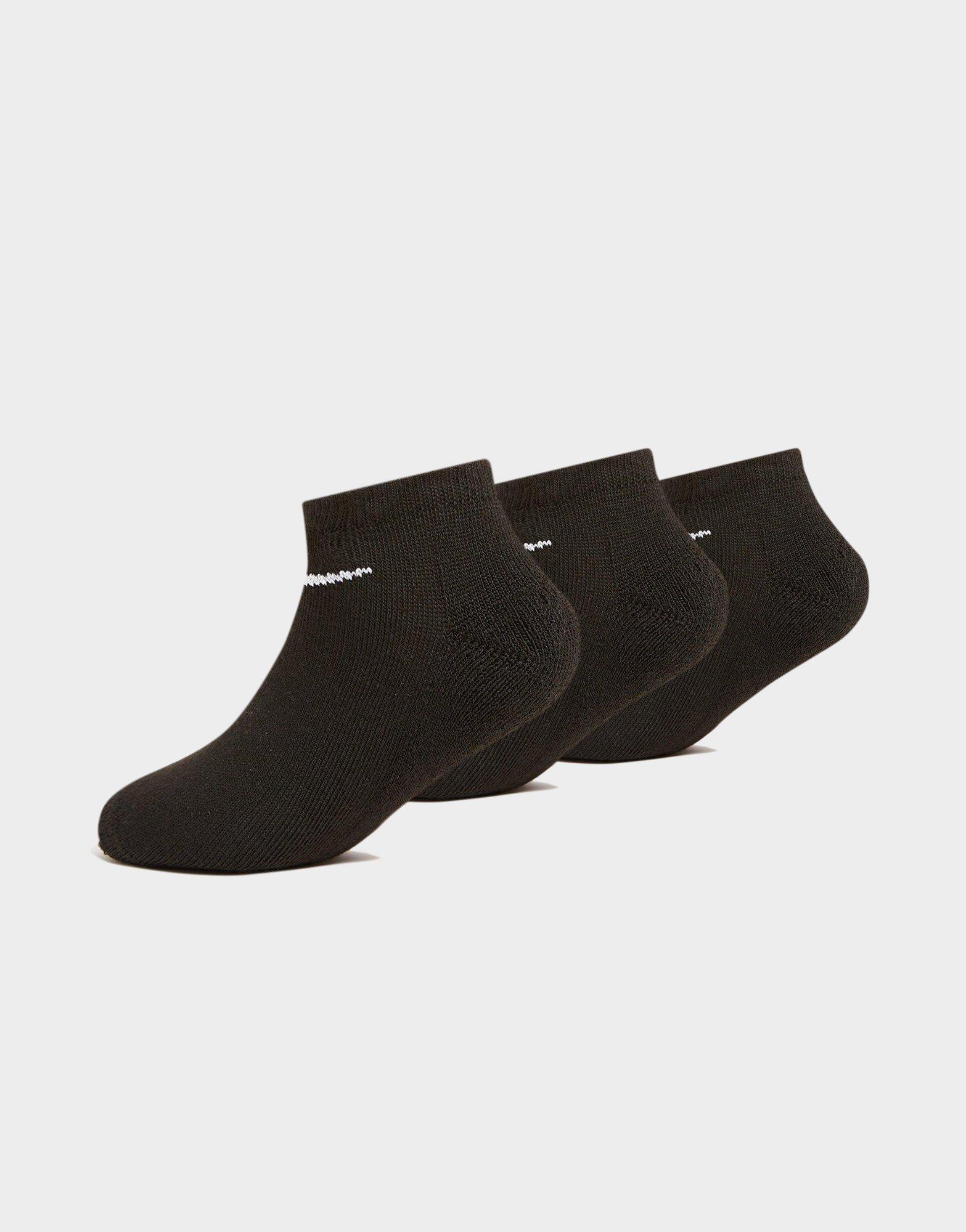 Nike Lot de 3 chaussettes invisibles Junior