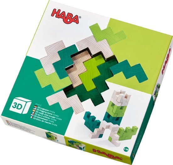 3D-Legespiel VIRIDIS 21-teilig aus Holz
