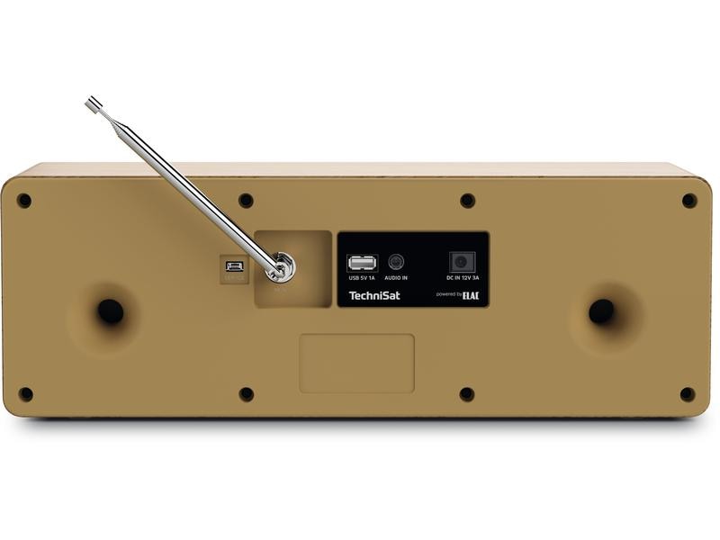 Technisat DigitRadio 3 Eiche DAB /UKW/CD-Stereoradio mit Bluetooth-Audiostreaming