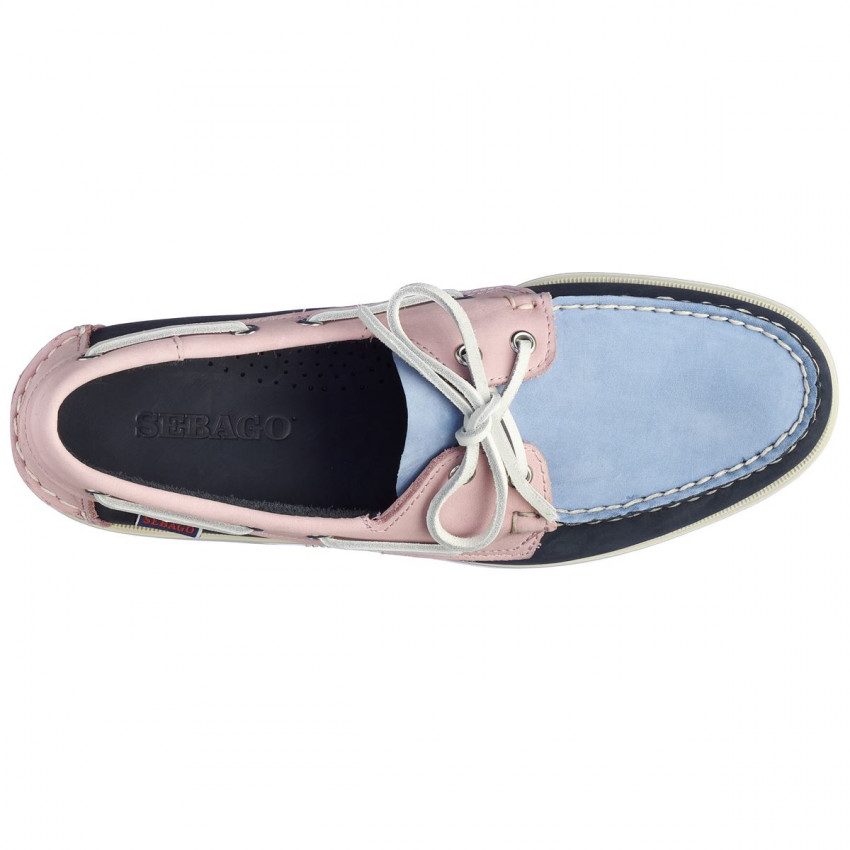 DOCKSIDES PORTLAND ARCHIVE BLUE PINK LTBLUE