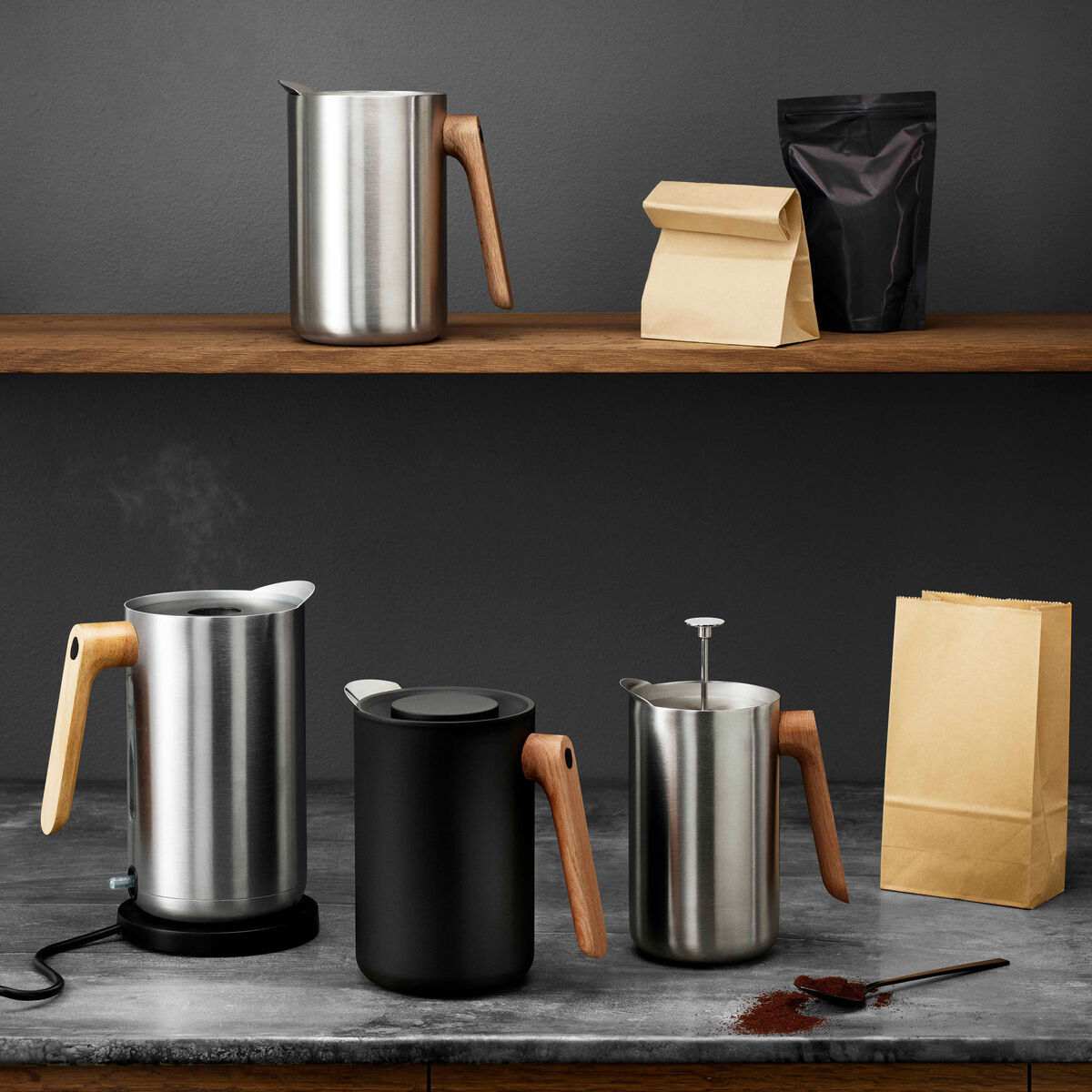 Termoskanne 1,0 L Nordic Kitchen Rustfritt stål