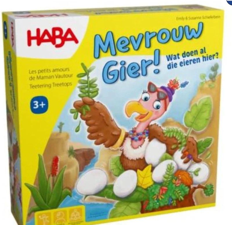 HABA - Mevrouw Gier! - Familiespel - Multicolor - Hout