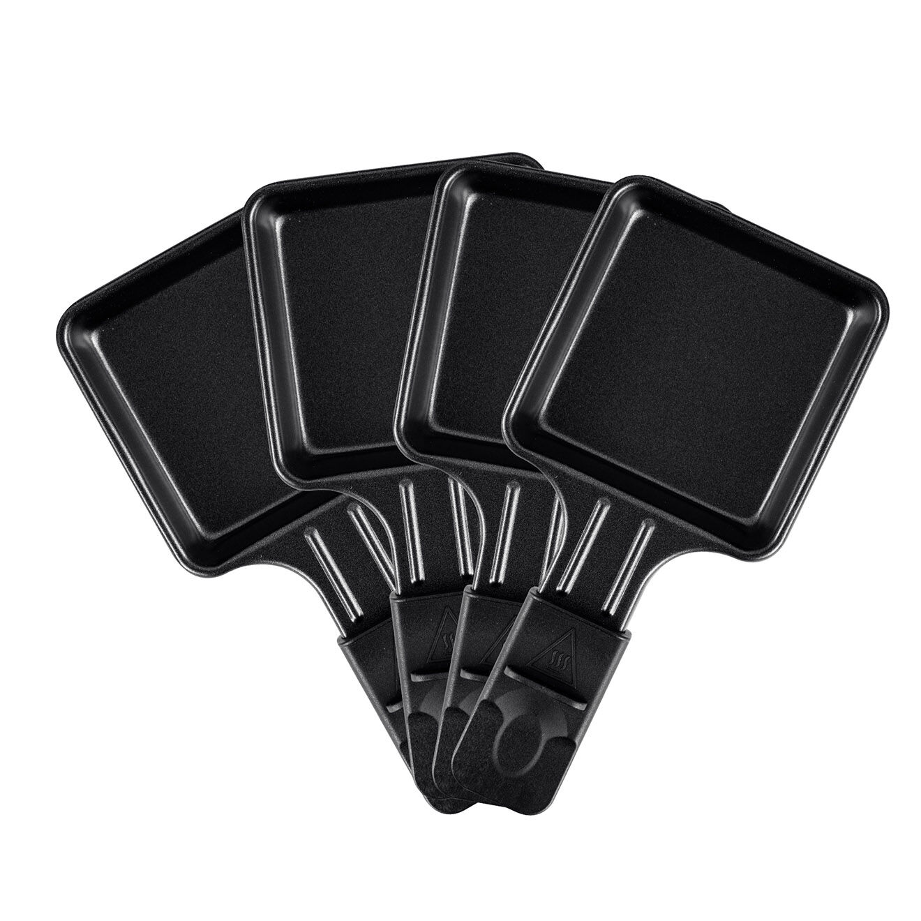 Kitchencook Raclette Grill noire - 4 personnes