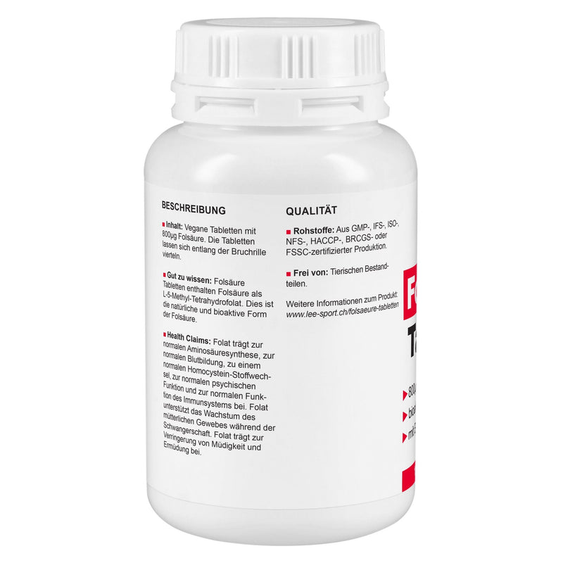 Folsäure Tabletten