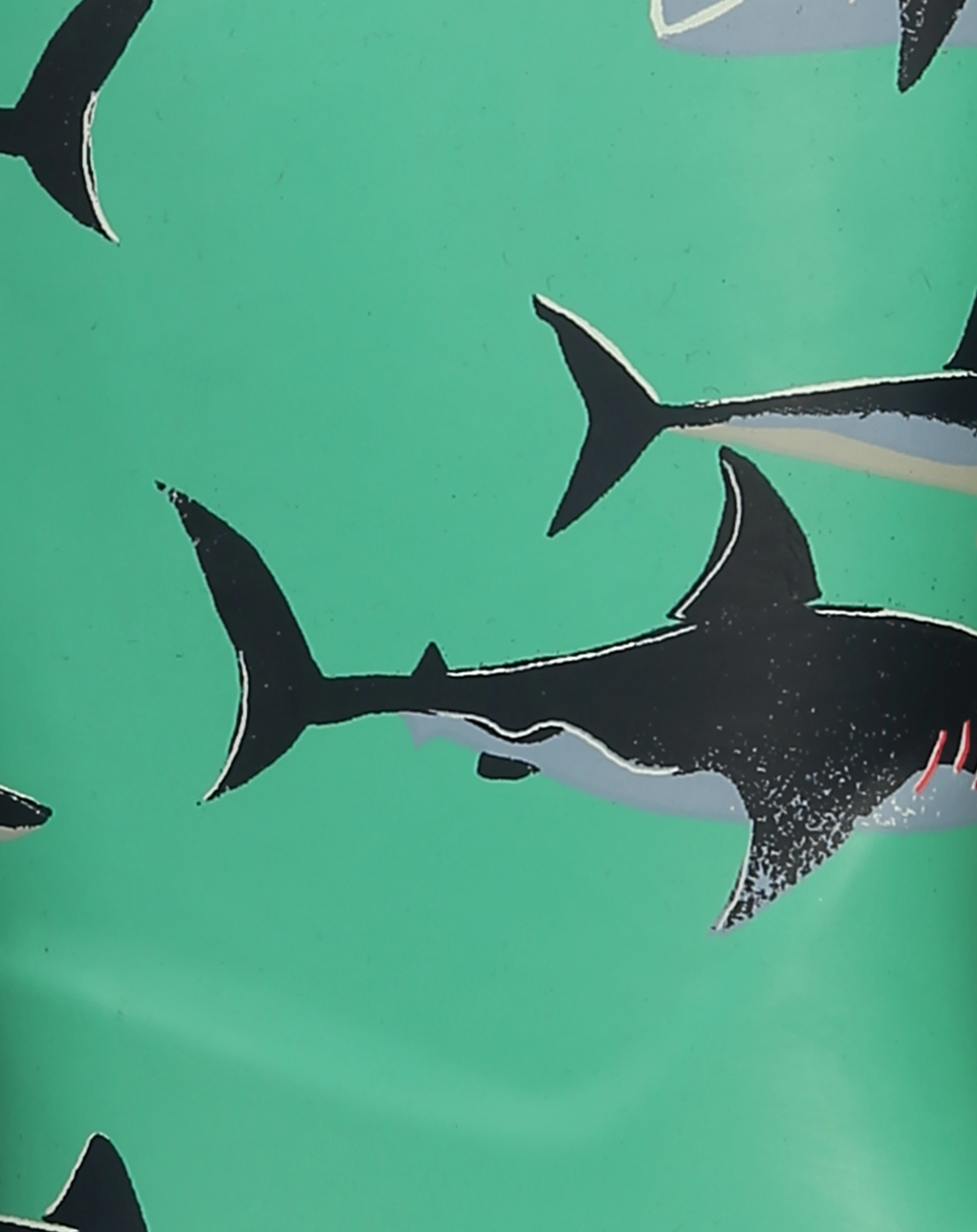 Gummistiefel JNR WELLY - SHARK in grün
