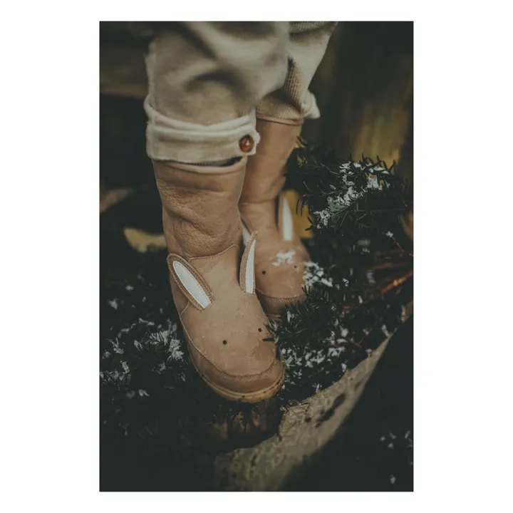 Donsje Bottes Fourrées Lapin Wadudu | Gris taupe