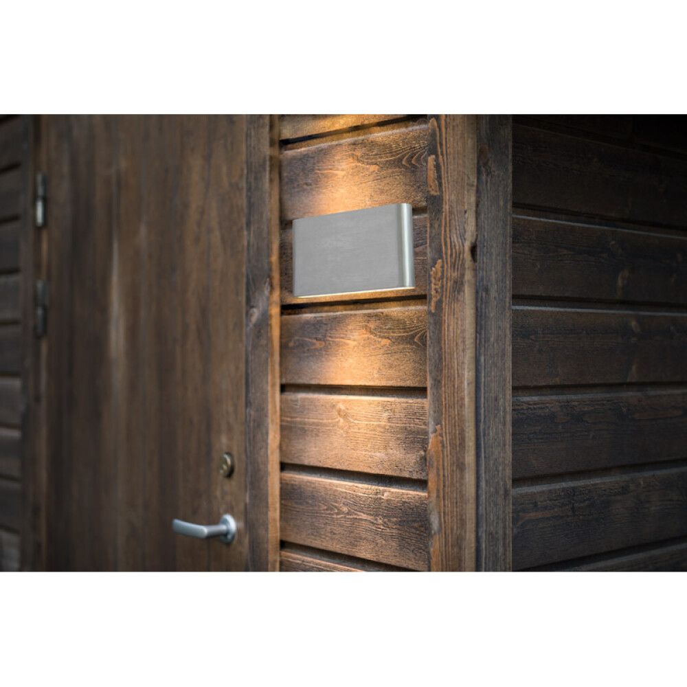 VEGGLAMPE ECOLITE HELLAS II ALUMINIUM