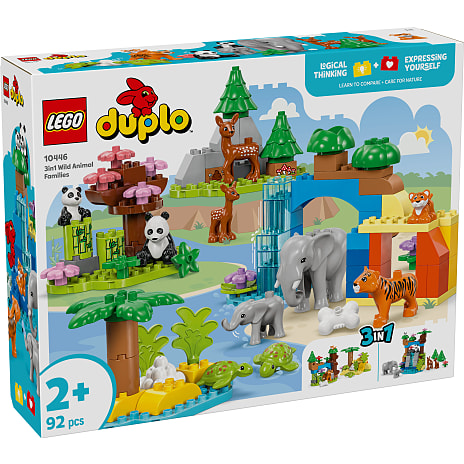LEGO DUPLO By 3-i-1 vilde dyrefamilier 10446