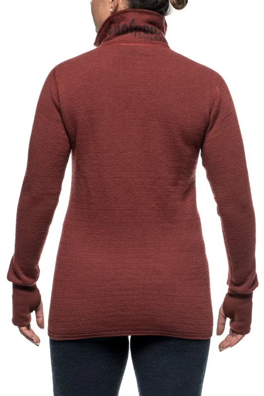 Woolpower Full Zip Jacket 400 Rust Red