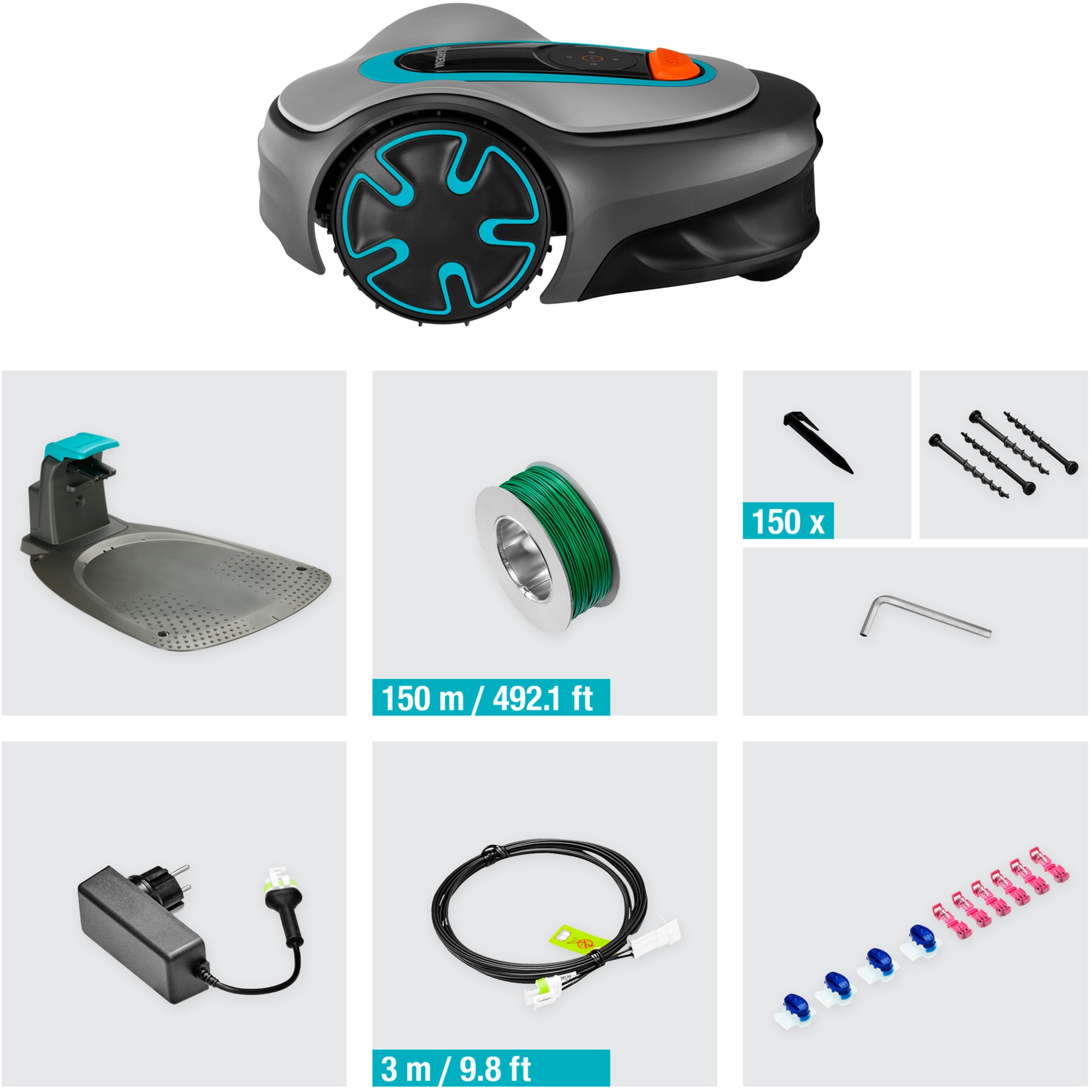 GARDENA Mähroboter Mähroboter SILENO minimo 250m²