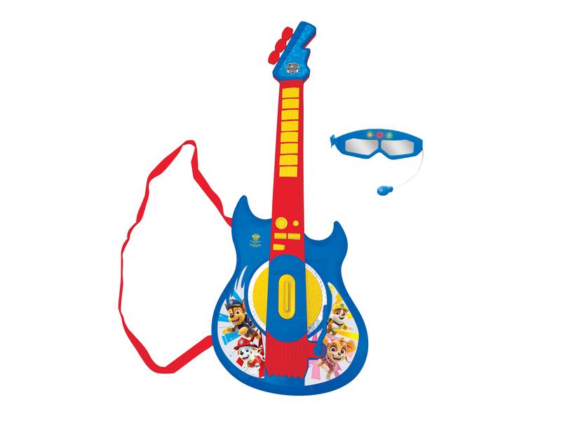 Lexibook Musikinstrument Paw Patrol Elektronische Gitarre Entdecken Sie Musik mit dieser Rock'n'Roll E-Gitarre