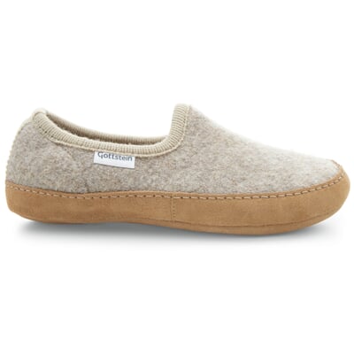 Unisex-Schlupfhausschuh, Beige