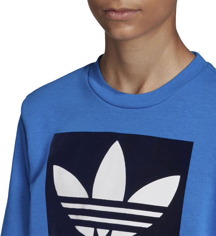 adidas Trefoil Crew sweatshirt Blå
