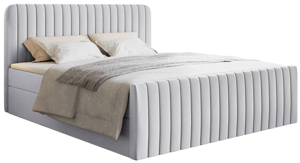 NADUVI Collection Boxspring Adrien chenille met opbergvak 200x200