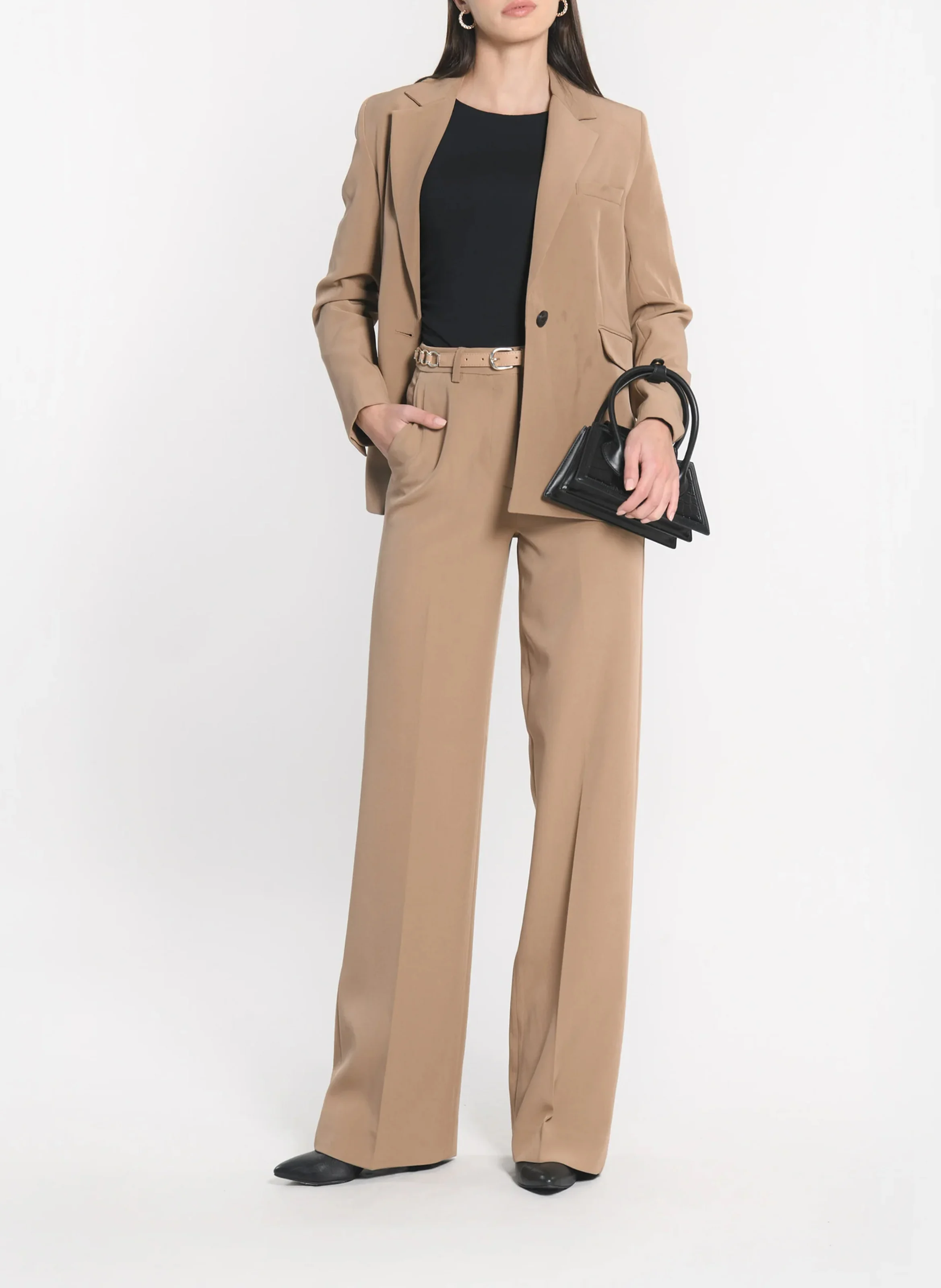 MATHILDA - Veste tailleur | Marron