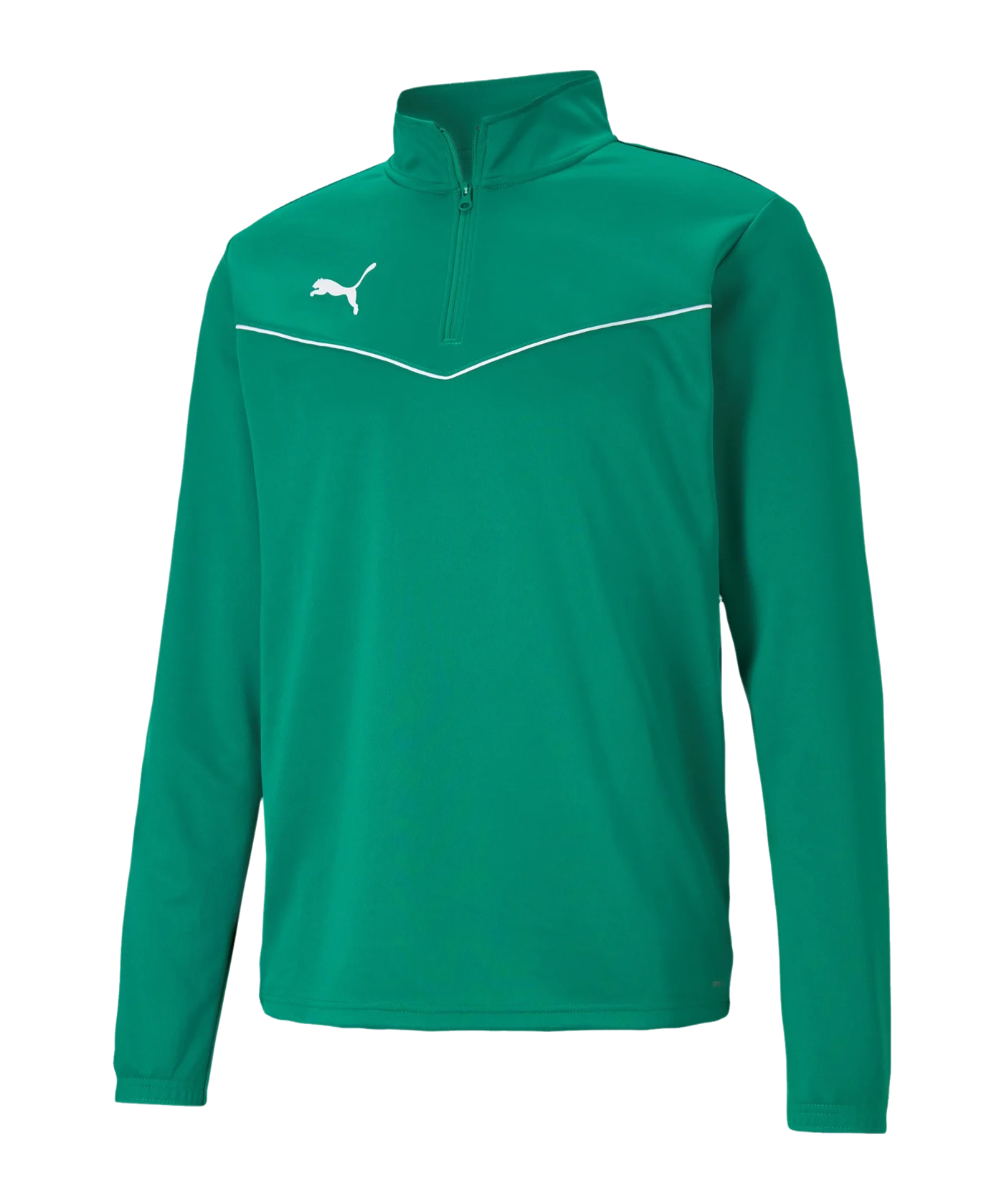 PUMA teamRISE HalfZip Sweatshirt Grün F05