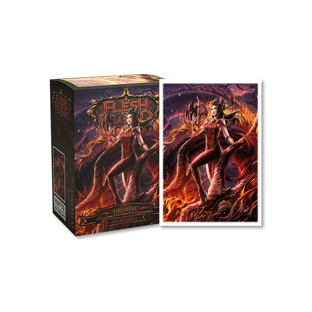 Dragon Shield - 100 Flesh & Blood Matte Art Sleeves - Dromai