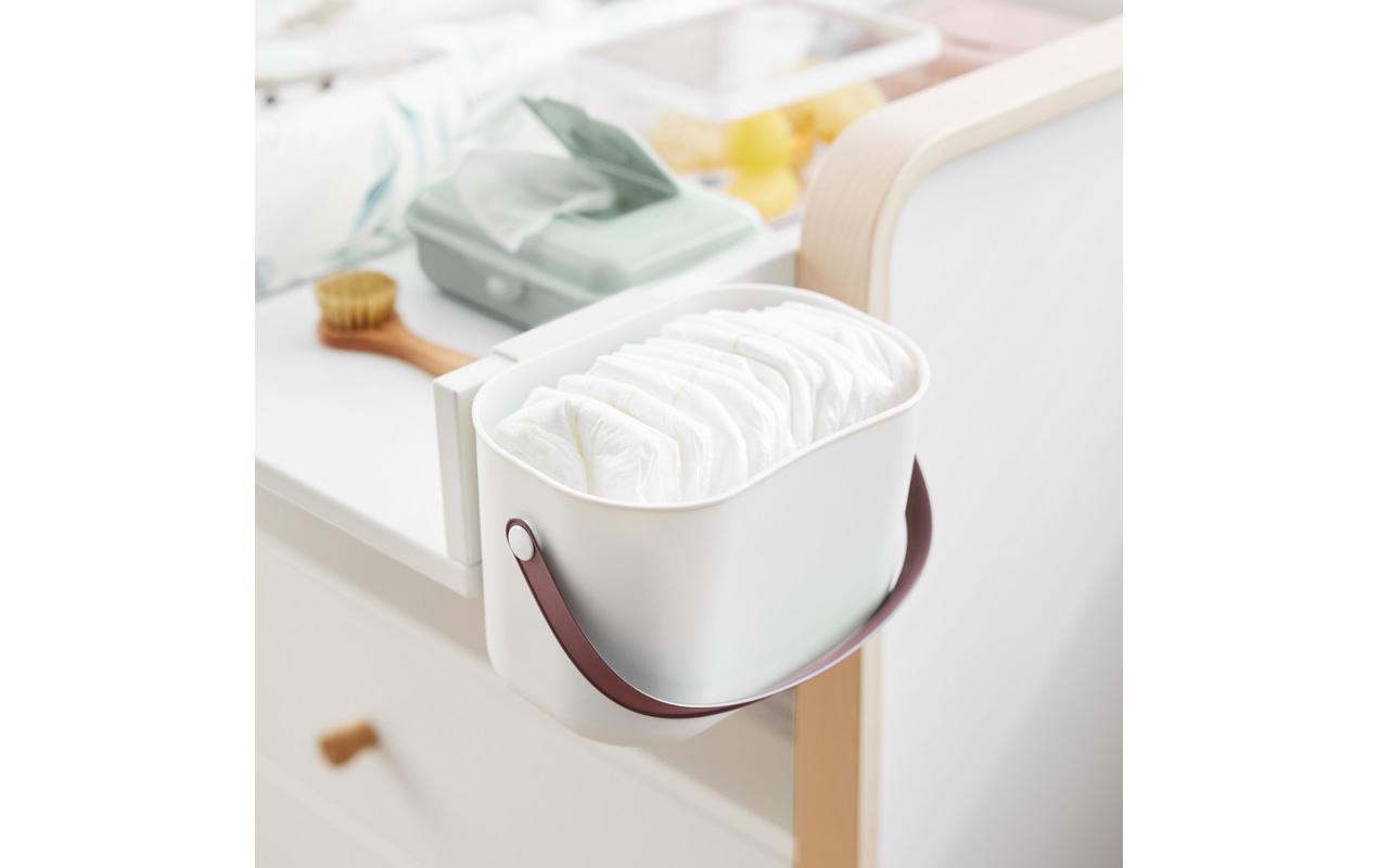 Wickeltisch-Organizer YUMA Mistletoe WhiteOrganizer für Kindersachen