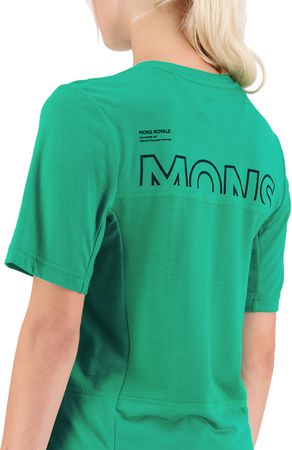 TARN Damen-Merino-Kurzarmshirt  pop green  S