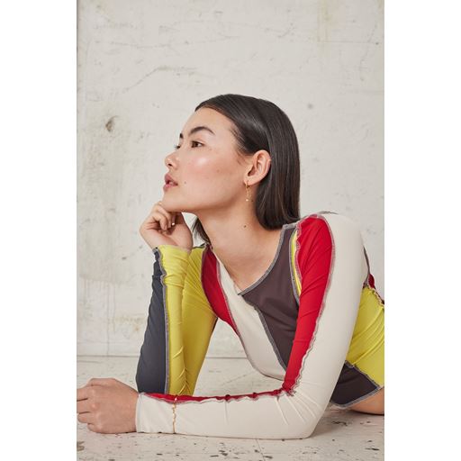 ENAMEL Copenhagen Twist Hoops, Guld