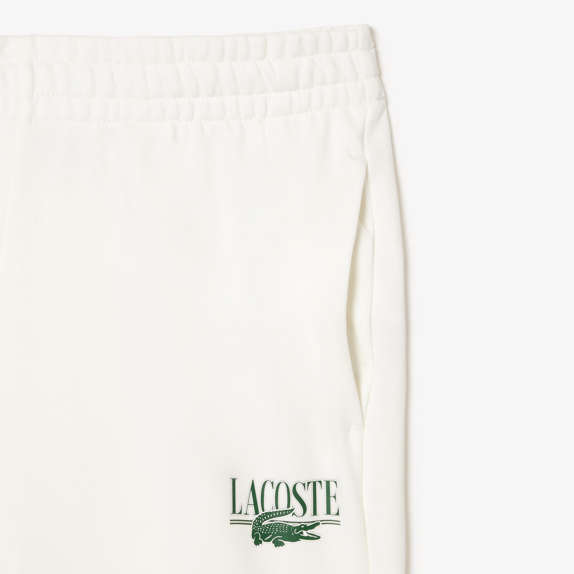 Pantalon de survêtement Jogger imprimé Lacoste Pantalons de survêtement - Blanc - Lacoste - Femme