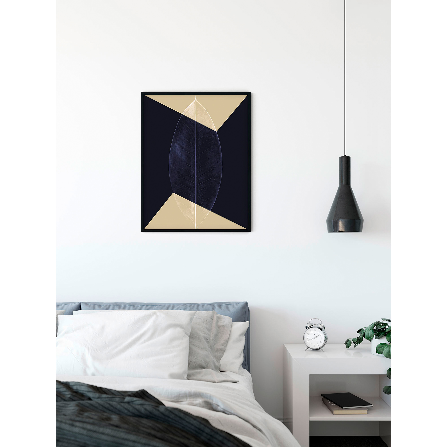 Wandbild LOTUS THEATRE - blau - 50x70 cm