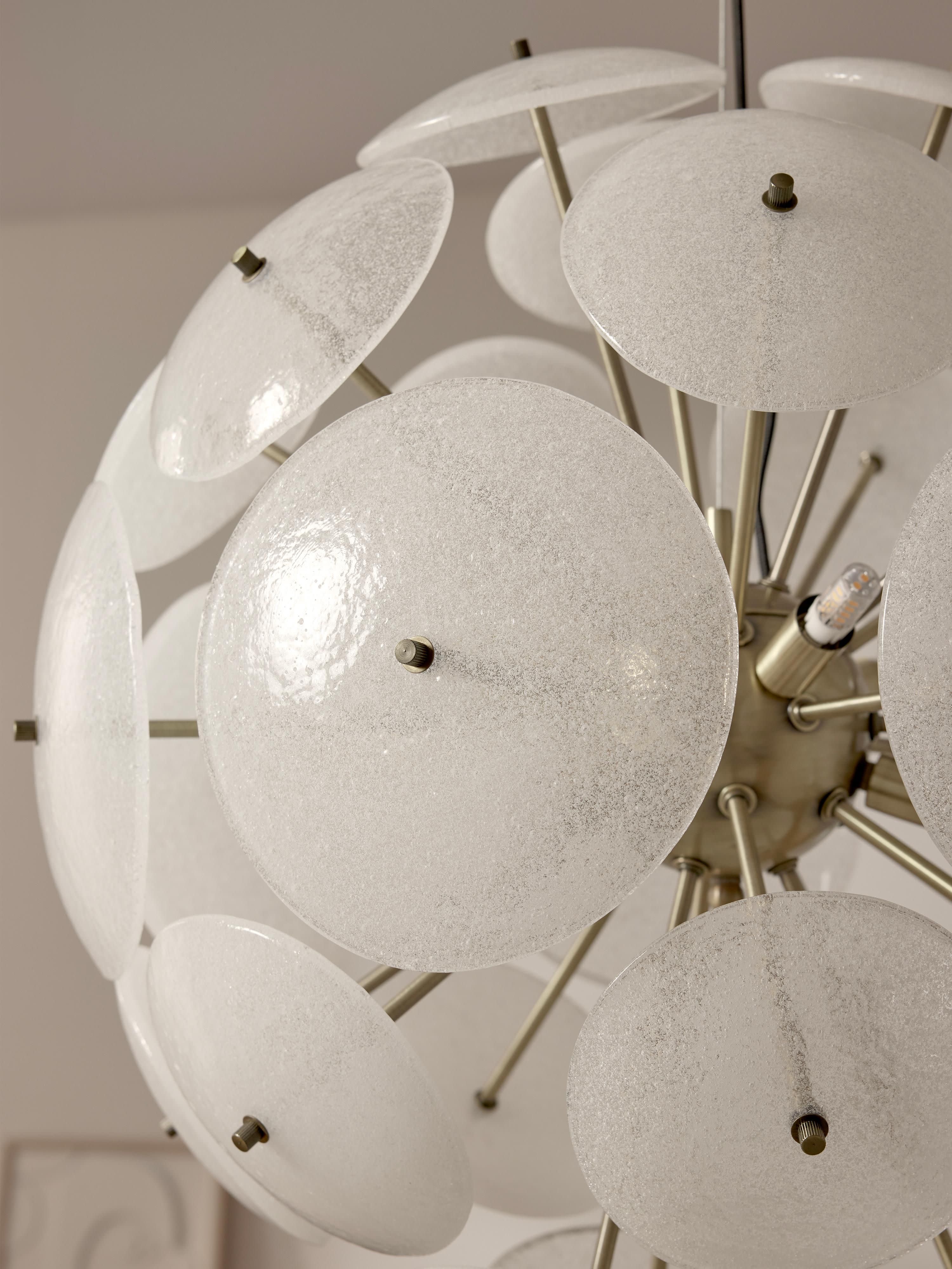 Hanglamp Mireille van glas