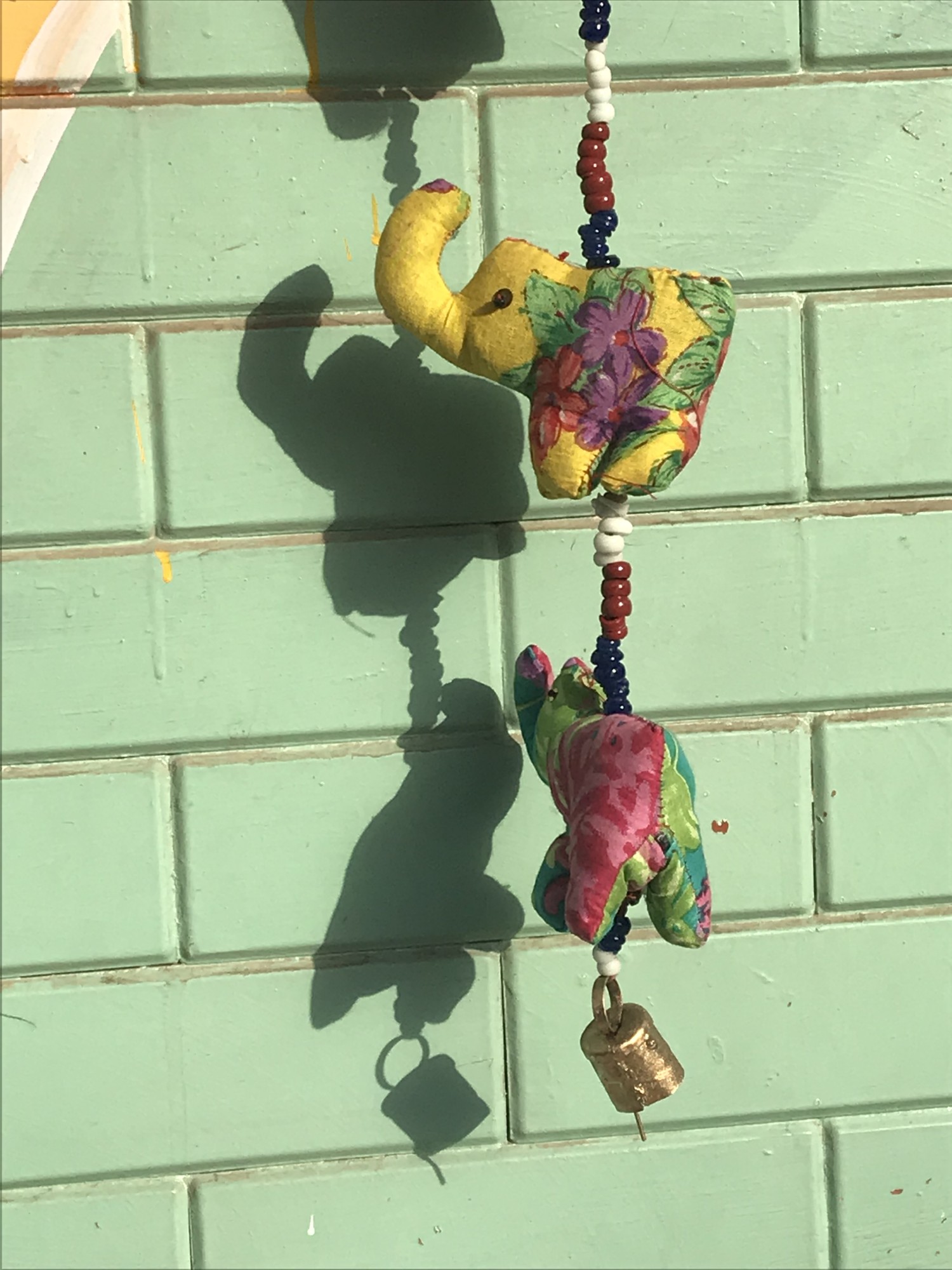 5er Girlande 'Elefanten', multicolor, L 75 cm günstig bestellen