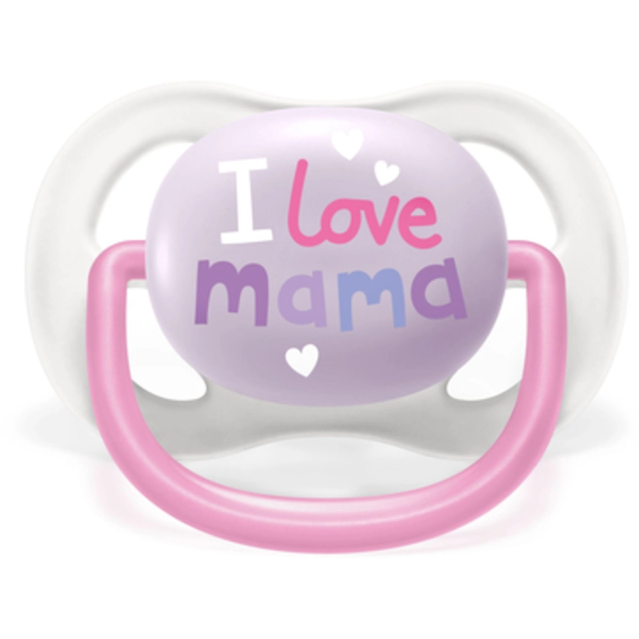 Philips Avent Schnuller ultra air SCF08002 Collection Happy 0-6m Girl MamaButterfly im Doppelpack