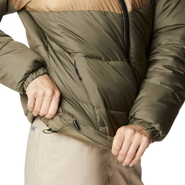 Doudoune COLUMBIA PUFFECT COLOR BLOCKED JKT W STONE GREEN BE