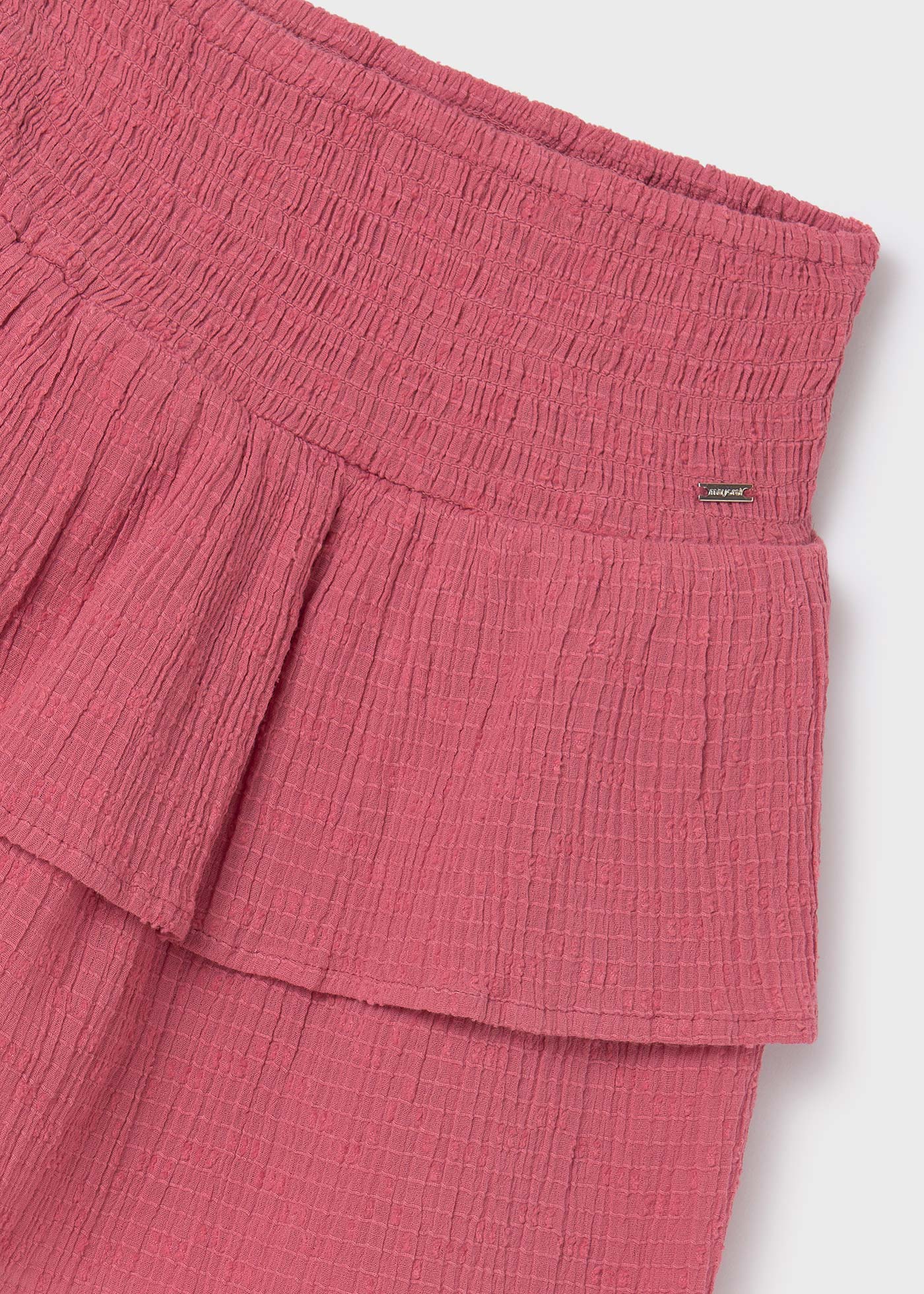 Saia com babados Better Cotton para meninas