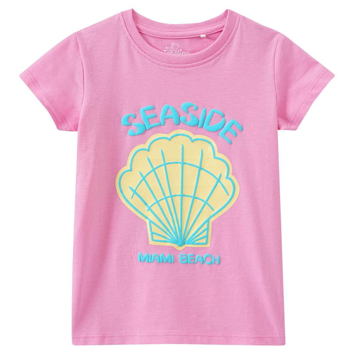 Topolino Mädchen T-Shirt mit Puff-Print rosa