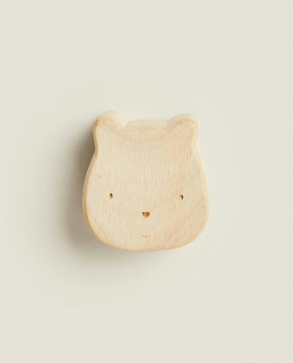 Maçaneta de porta em formato de urso (pacote com 2)