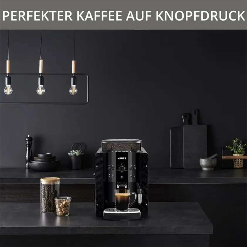 Set: Kaffeevollautomat Arabica Picto und Cappuccino Milch Zubehör