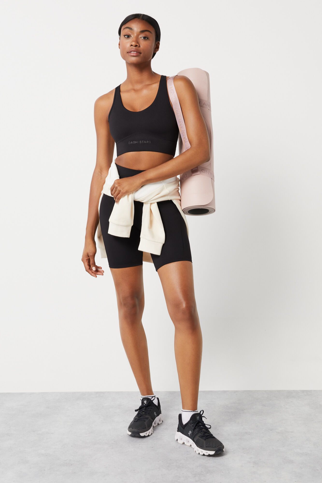 sutiã esportivo preto Soft Move