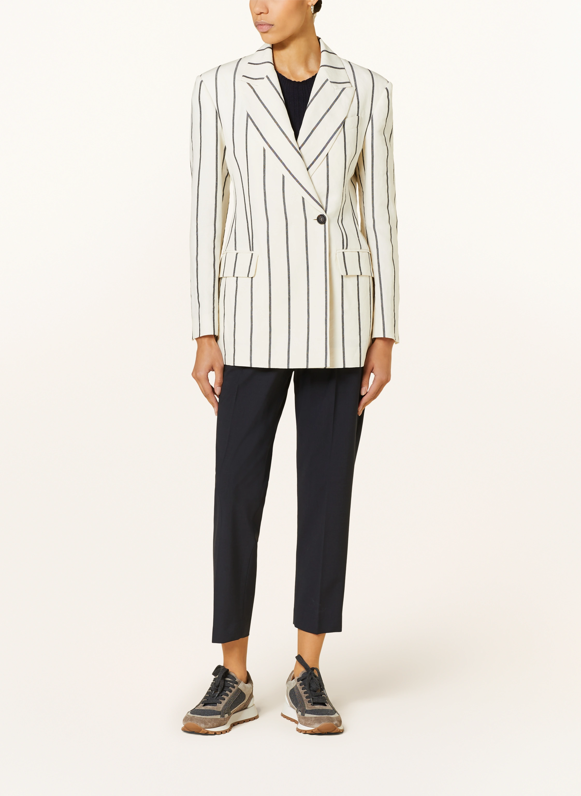 BRUNELLO CUCINELLI Blazer mit Leinen