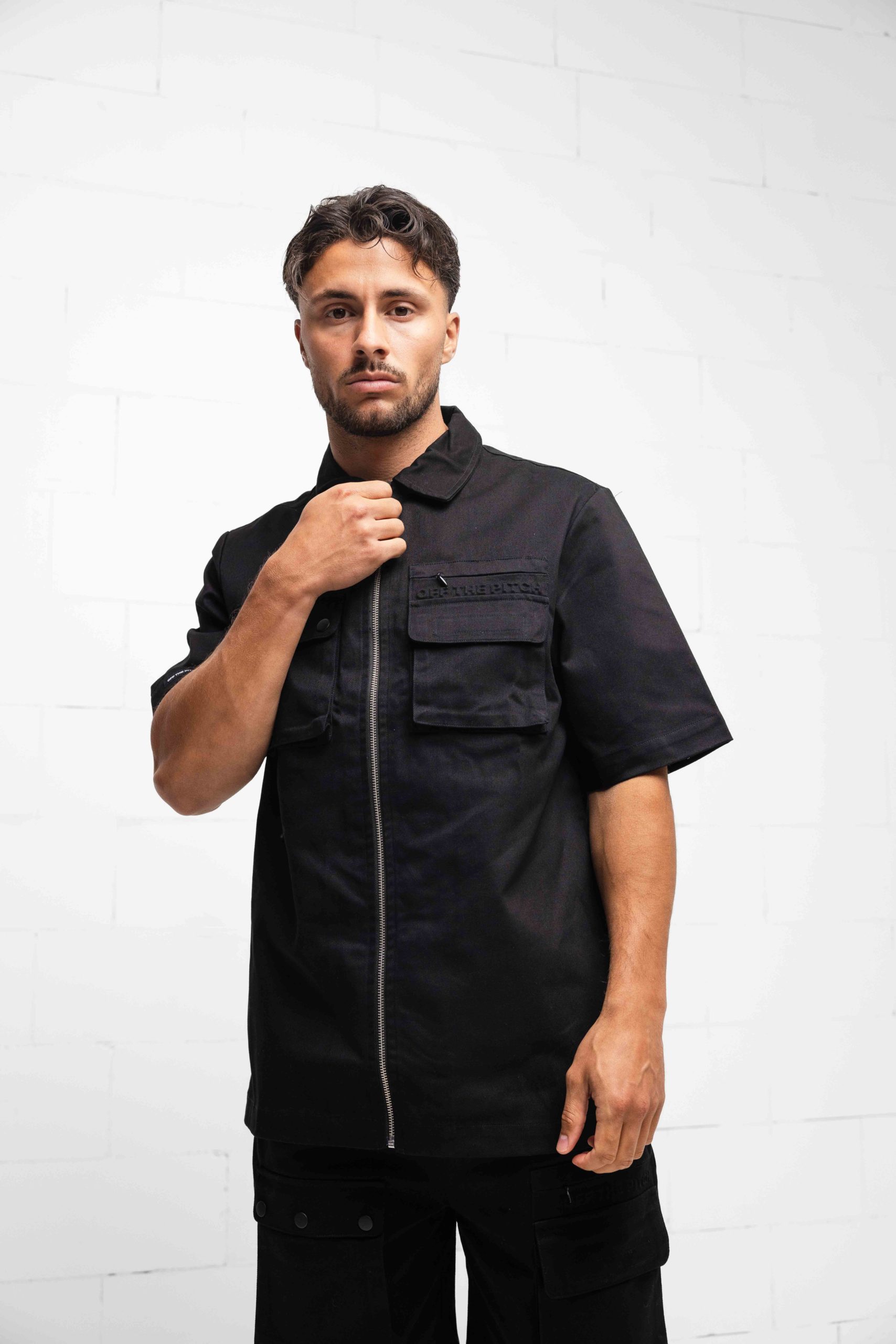 Off The Pitch Ignite Shirt Heren Zwart