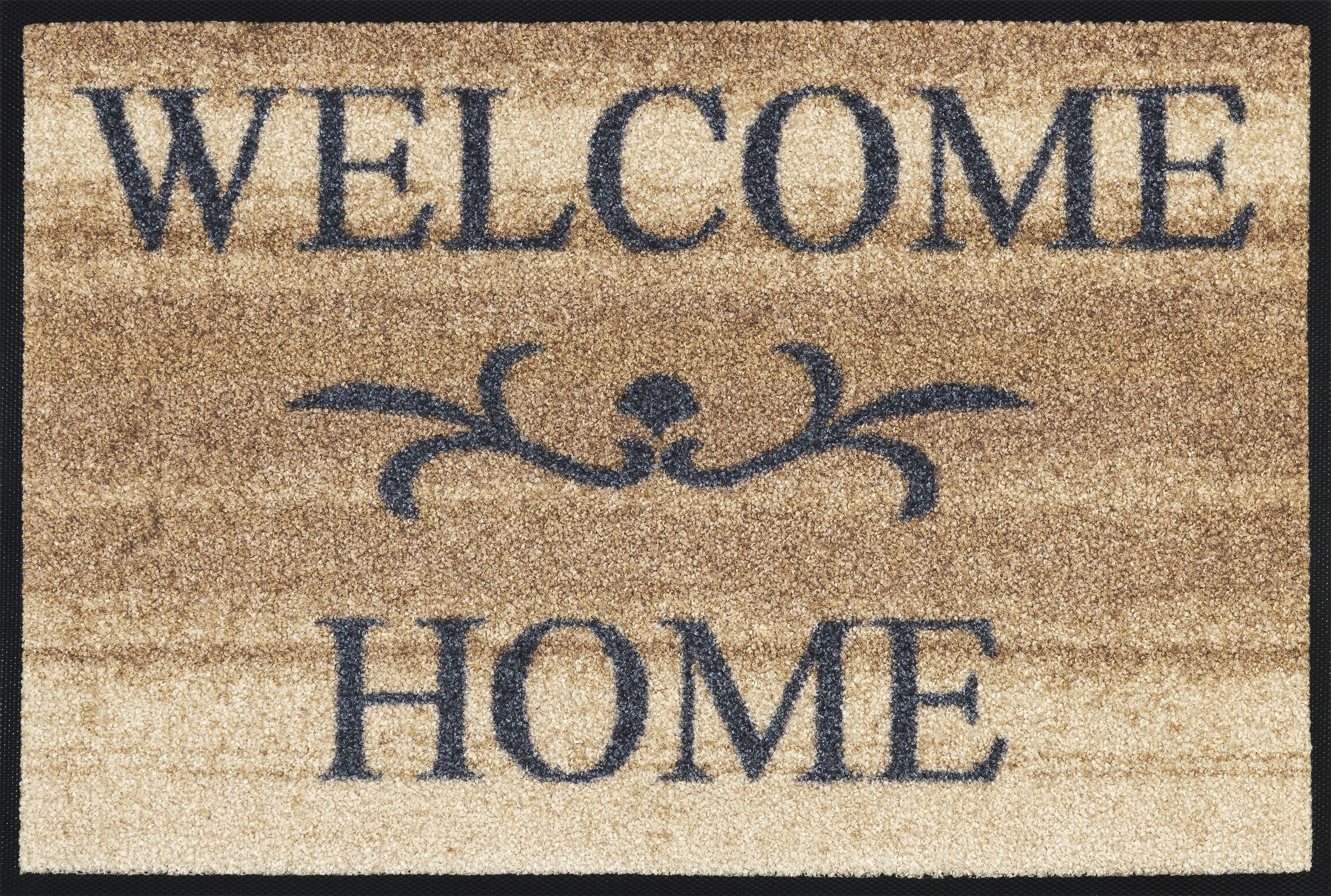 Fußmatte WELCOME Home beige