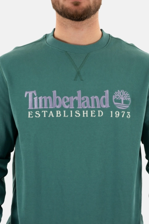 Sweat timberland est1973 crew cl61 sea pine